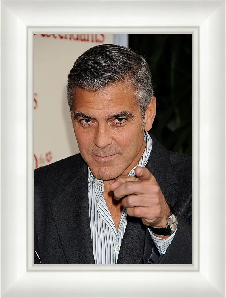 Картина в раме - Джордж Клуни. George Clooney