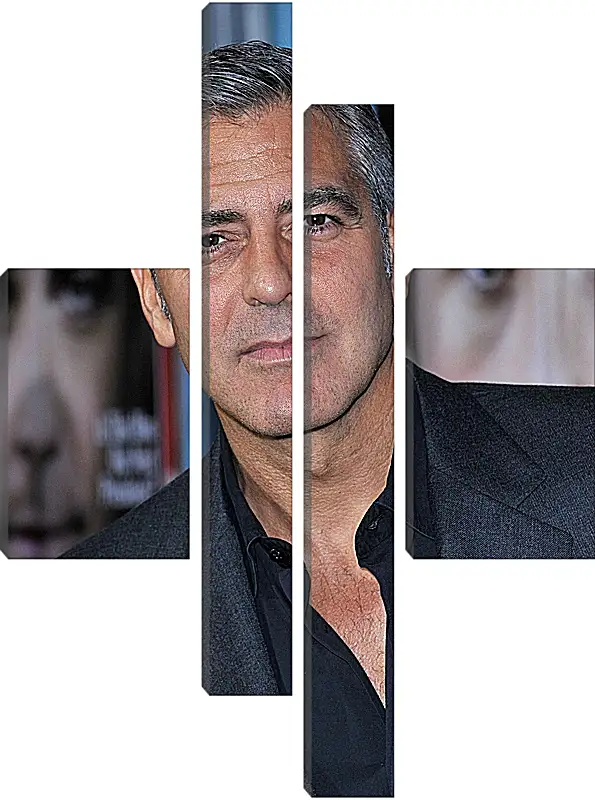 Модульная картина - Джордж Клуни. George Clooney