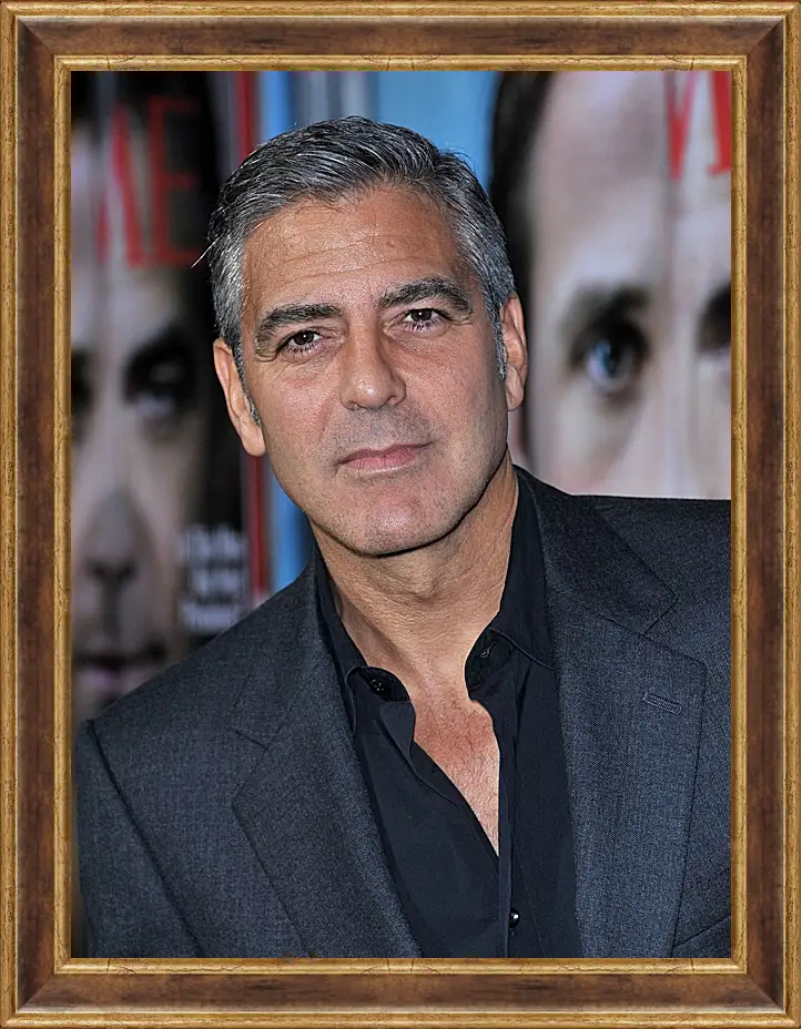 Картина в раме - Джордж Клуни. George Clooney