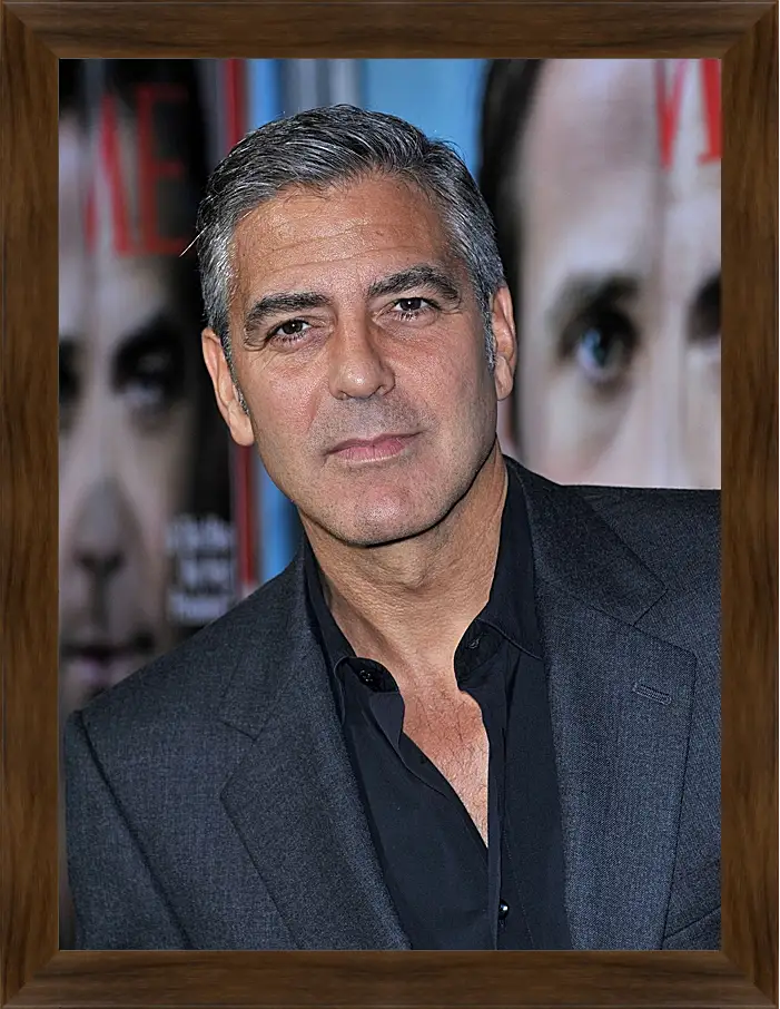 Картина в раме - Джордж Клуни. George Clooney