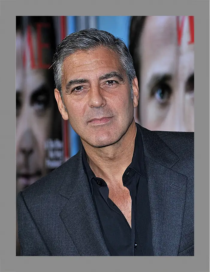 Картина в раме - Джордж Клуни. George Clooney