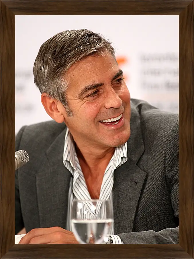 Картина в раме - Джордж Клуни. George Clooney