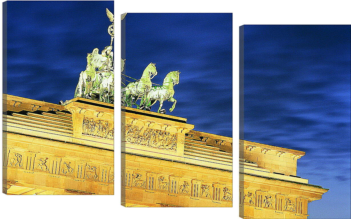 Модульная картина - Бранденбургские ворота в Берлине