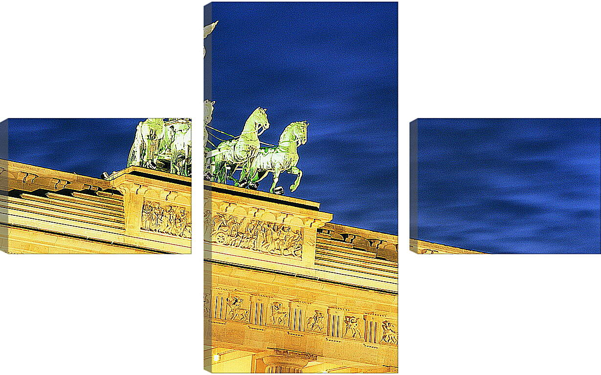 Модульная картина - Бранденбургские ворота в Берлине