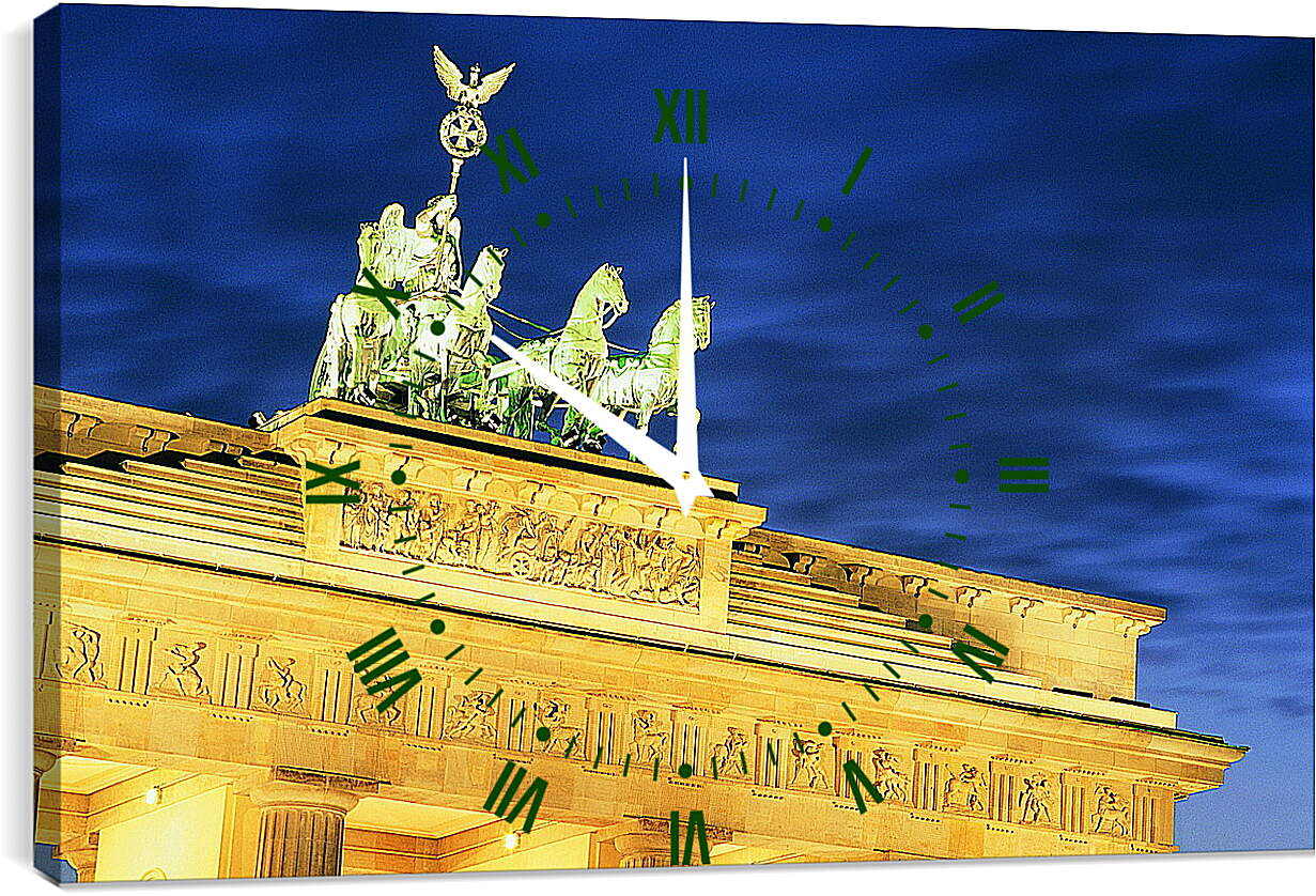 Часы картина - Бранденбургские ворота в Берлине