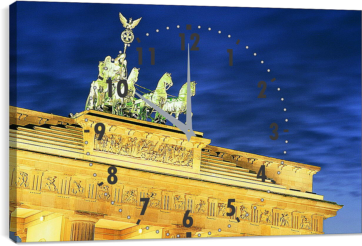 Часы картина - Бранденбургские ворота в Берлине