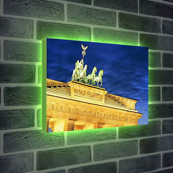 Лайтбокс световая панель - Бранденбургские ворота в Берлине