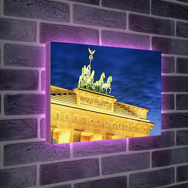 Лайтбокс световая панель - Бранденбургские ворота в Берлине