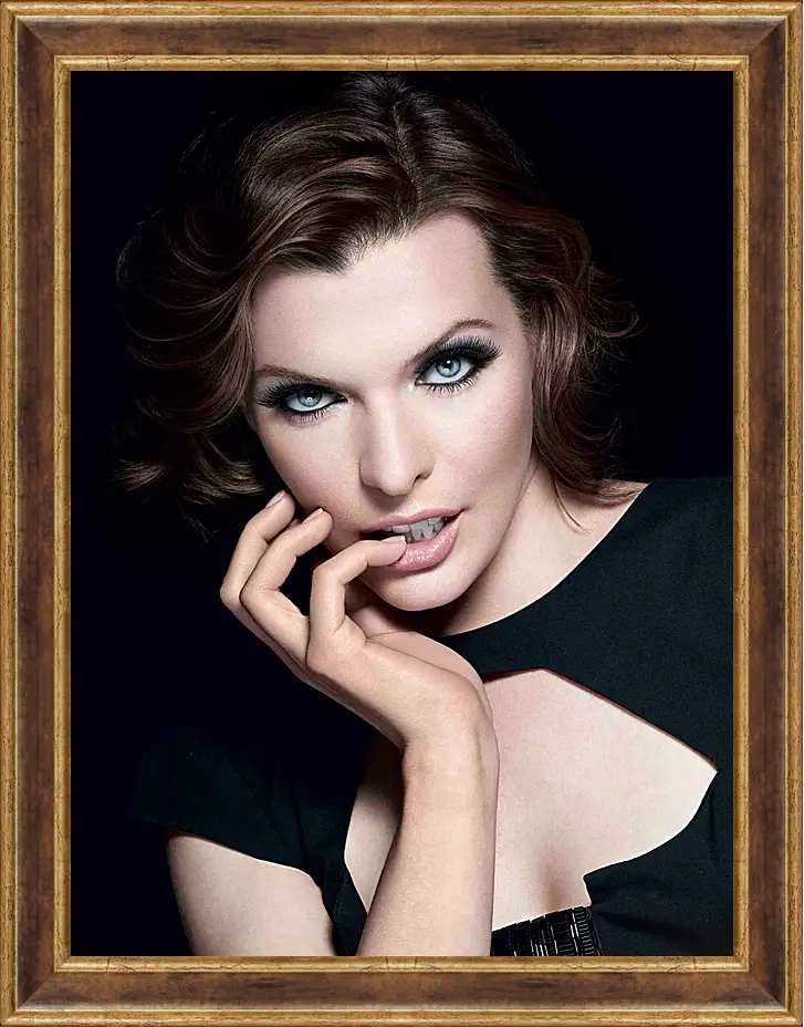 Картина в раме - Милла Йовович. Milla Jovovich