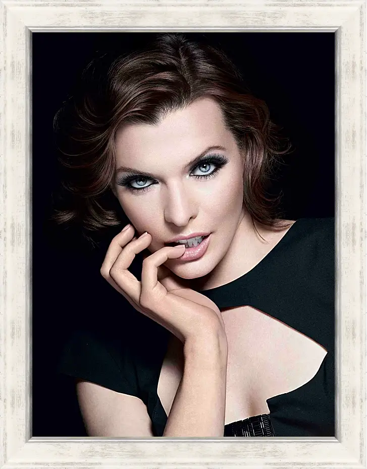 Картина в раме - Милла Йовович. Milla Jovovich