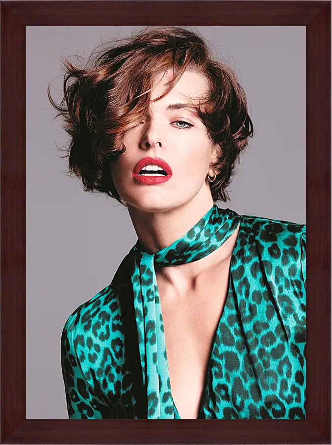 Картина в раме - Милла Йовович. Milla Jovovich