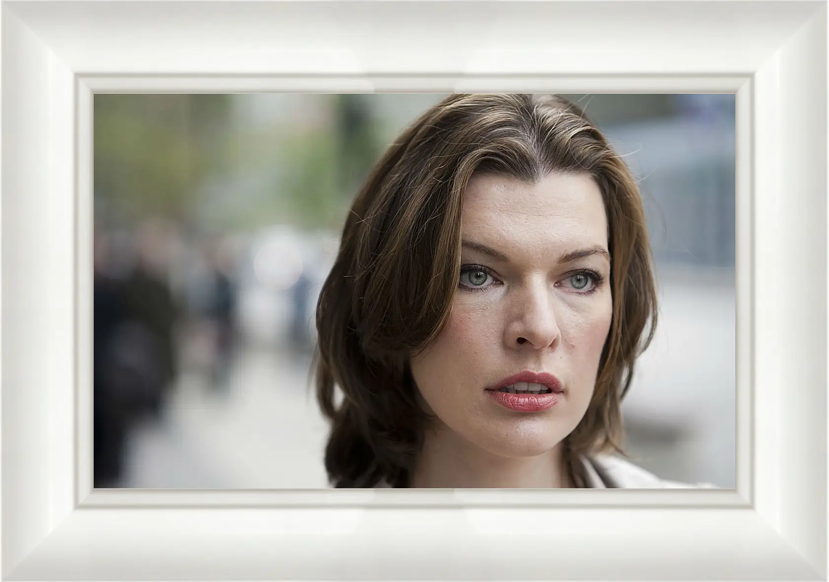 Картина в раме - Милла Йовович. Milla Jovovich