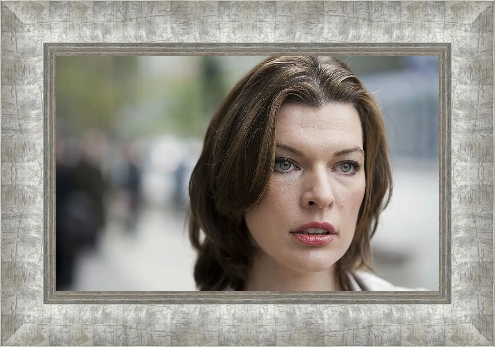 Картина в раме - Милла Йовович. Milla Jovovich