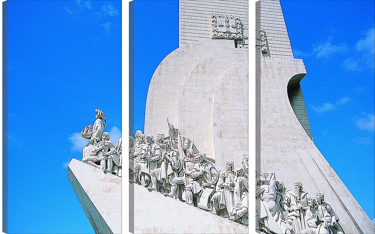 Модульная картина - Памятник первооткрывателям в Лиссабоне