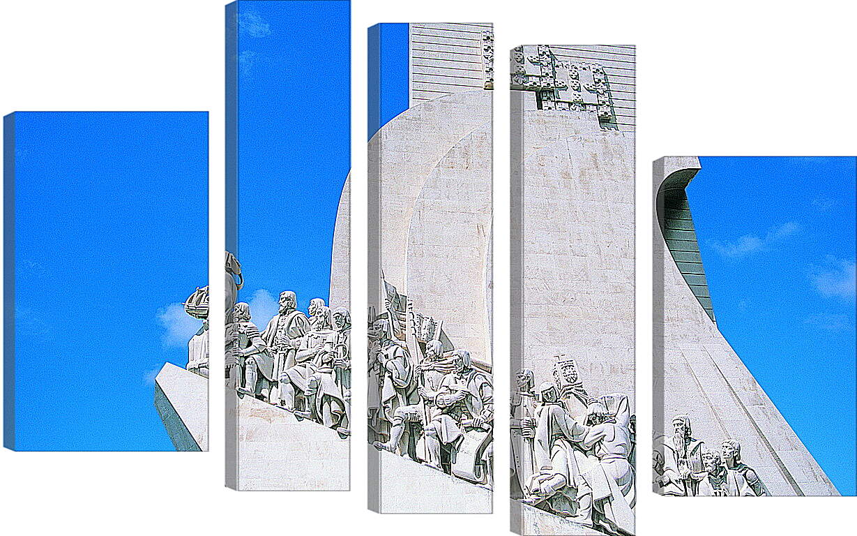 Модульная картина - Памятник первооткрывателям в Лиссабоне