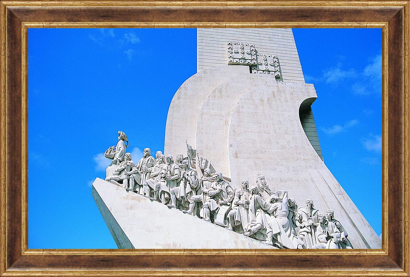 Картина в раме - Памятник первооткрывателям в Лиссабоне