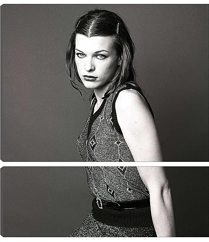 Модульная картина - Милла Йовович. Milla Jovovich