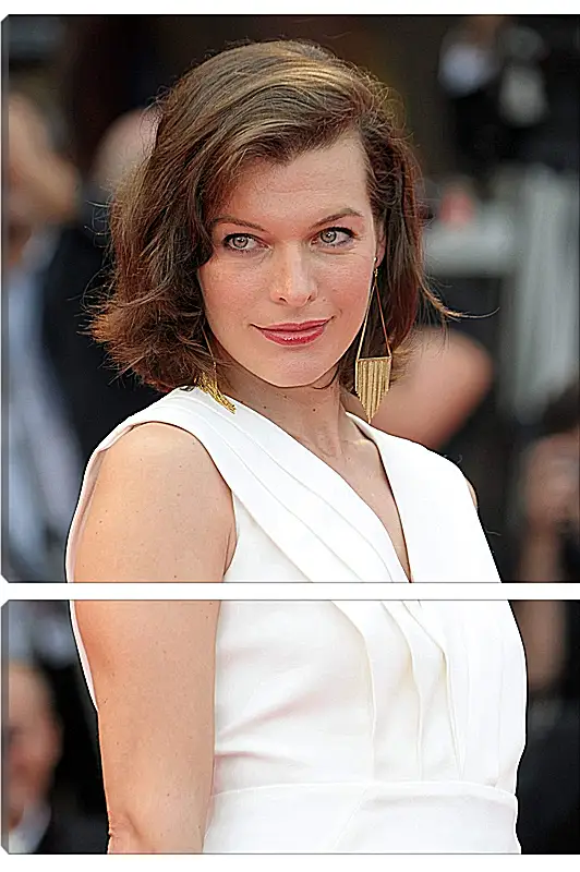 Модульная картина - Милла Йовович. Milla Jovovich