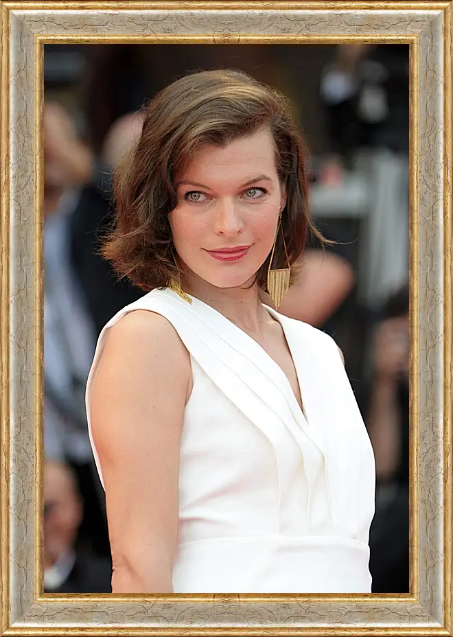 Картина в раме - Милла Йовович. Milla Jovovich