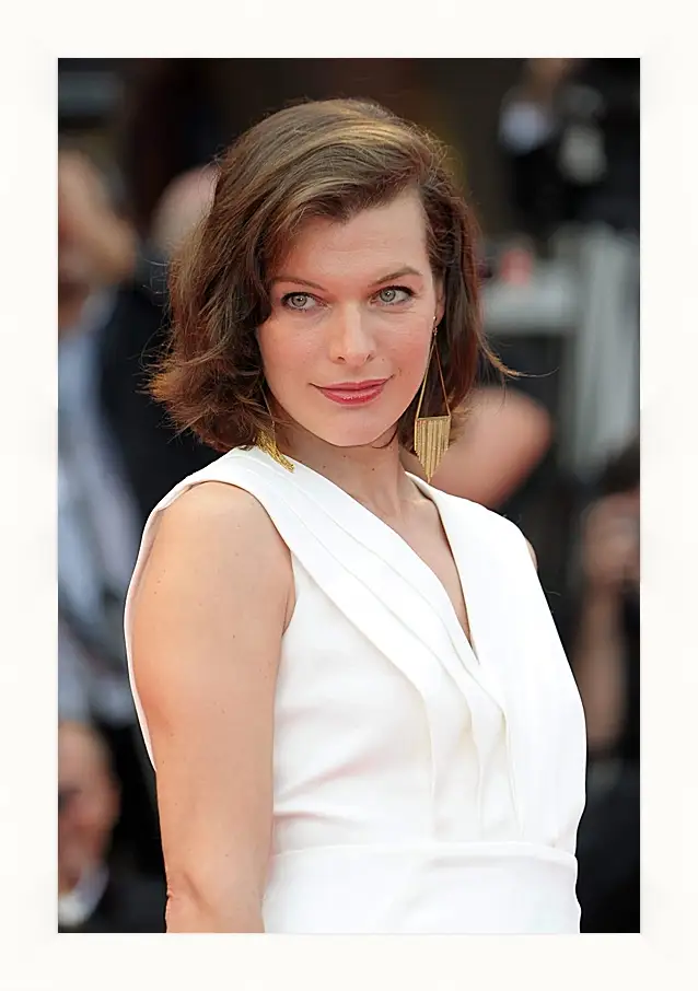 Картина в раме - Милла Йовович. Milla Jovovich