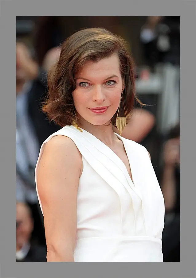 Картина в раме - Милла Йовович. Milla Jovovich