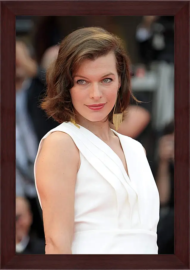 Картина в раме - Милла Йовович. Milla Jovovich