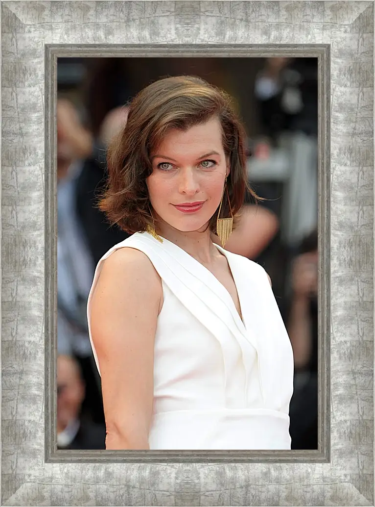 Картина в раме - Милла Йовович. Milla Jovovich