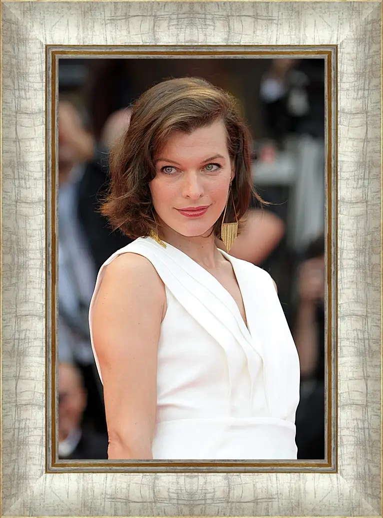 Картина в раме - Милла Йовович. Milla Jovovich