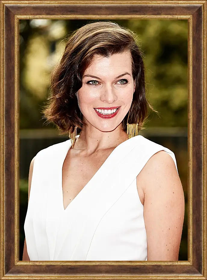 Картина в раме - Милла Йовович. Milla Jovovich