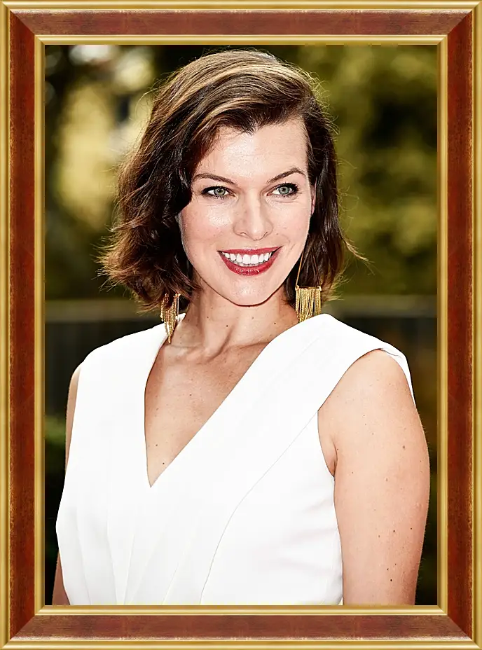 Картина в раме - Милла Йовович. Milla Jovovich