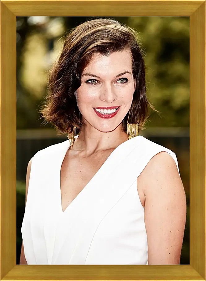 Картина в раме - Милла Йовович. Milla Jovovich