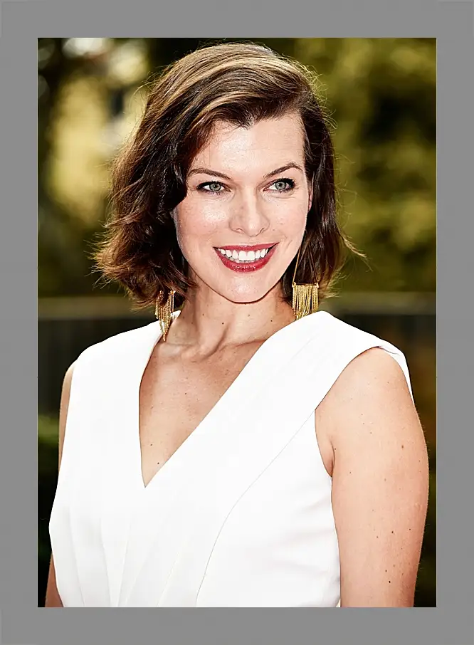 Картина в раме - Милла Йовович. Milla Jovovich