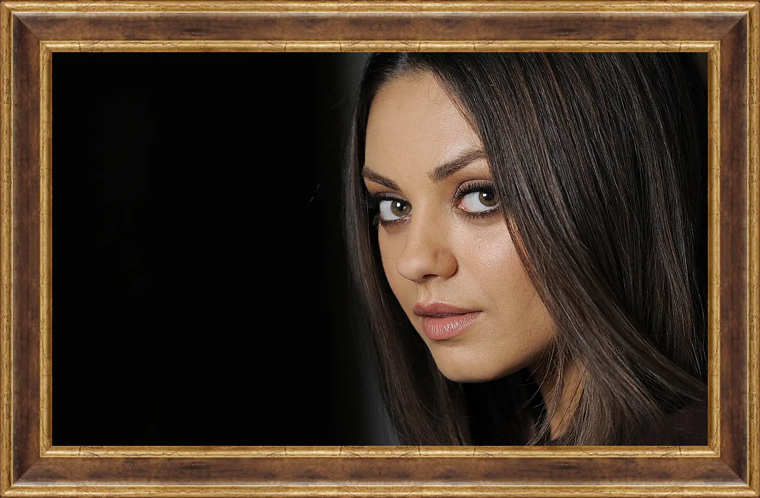 Картина в раме - Мила Кунис. Mila Kunis