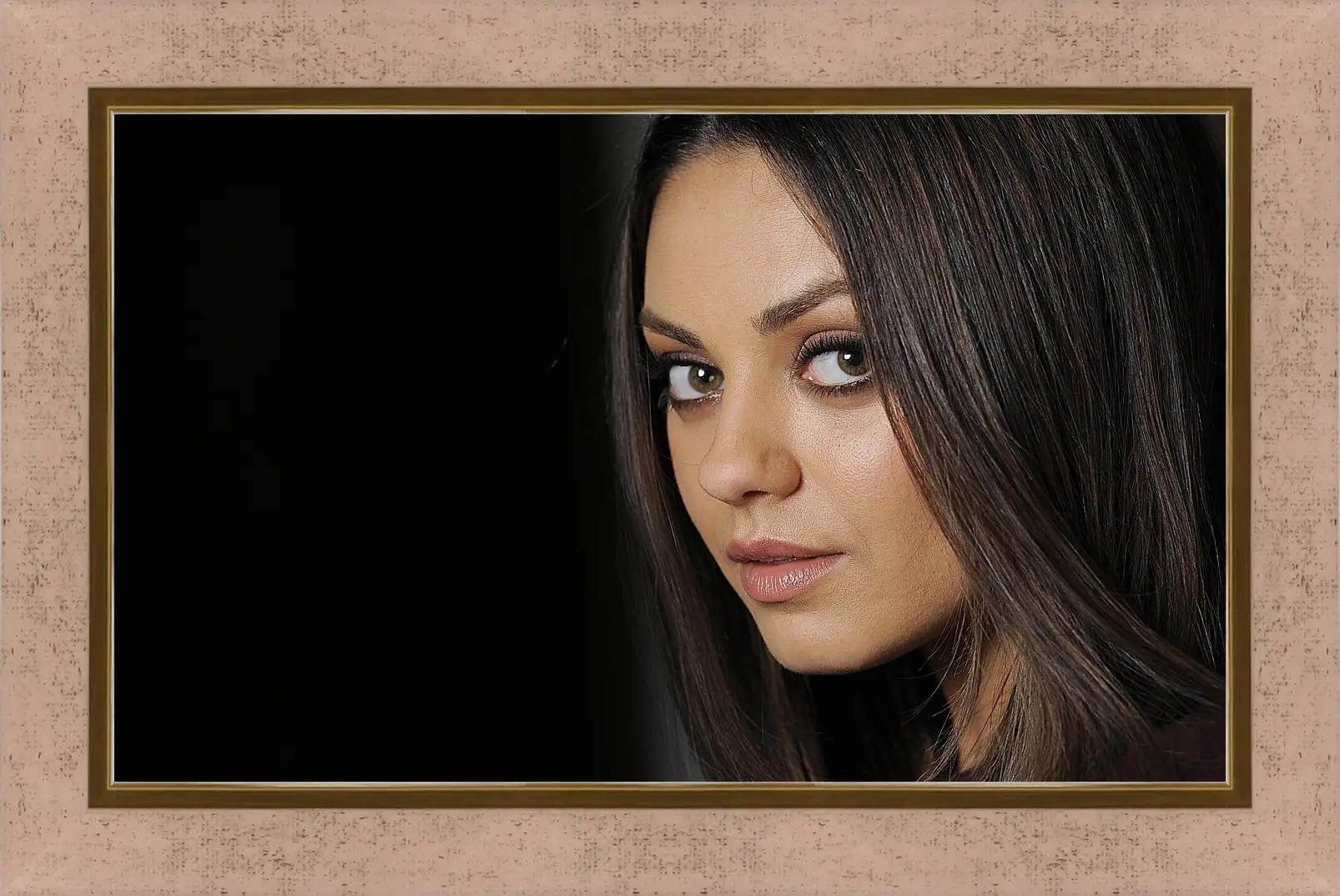 Картина в раме - Мила Кунис. Mila Kunis