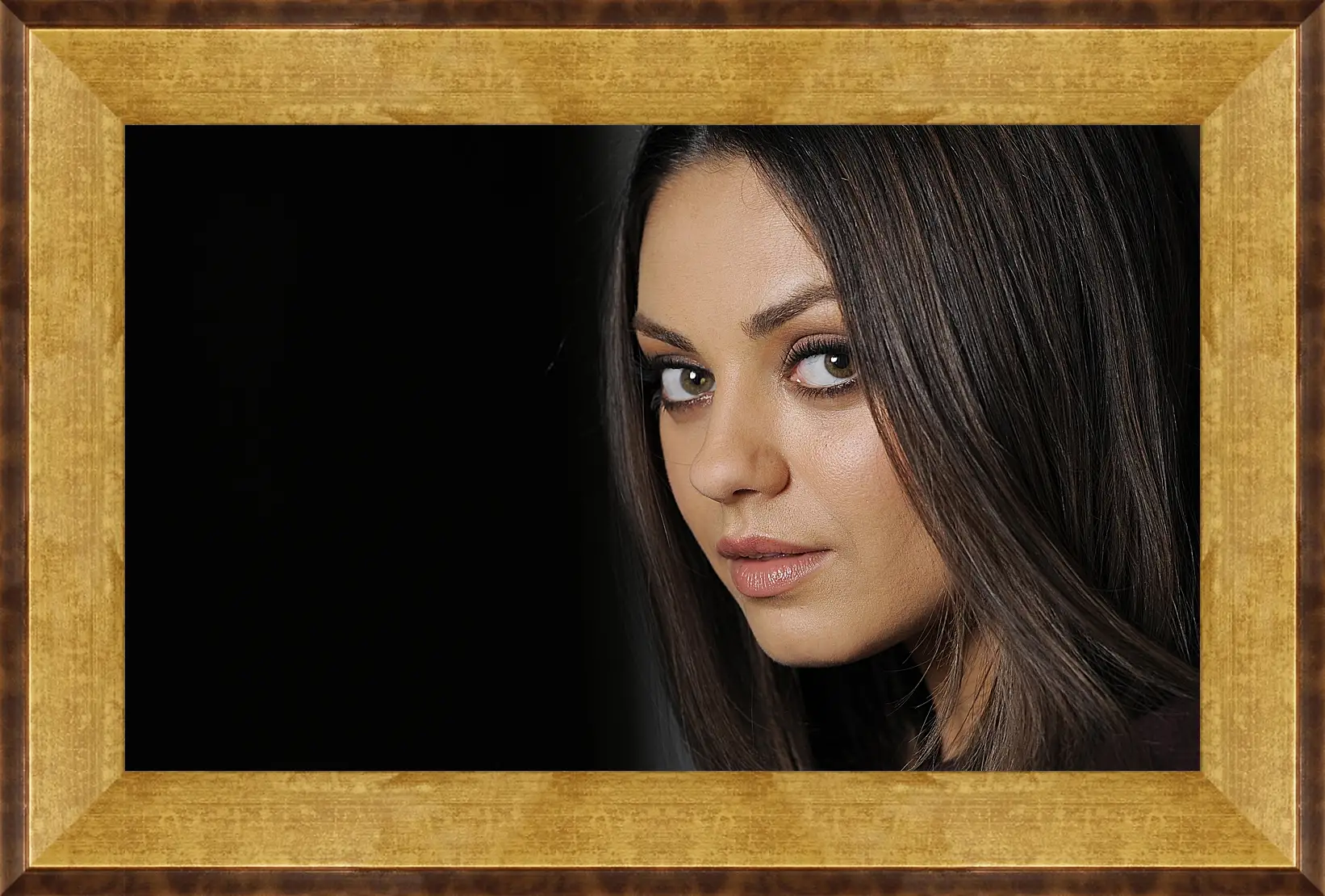 Картина в раме - Мила Кунис. Mila Kunis