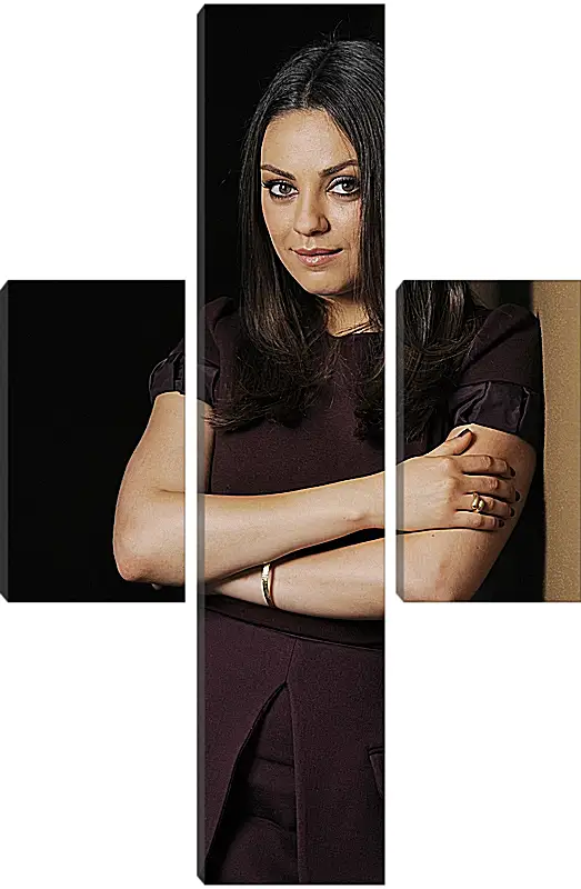 Модульная картина - Мила Кунис. Mila Kunis