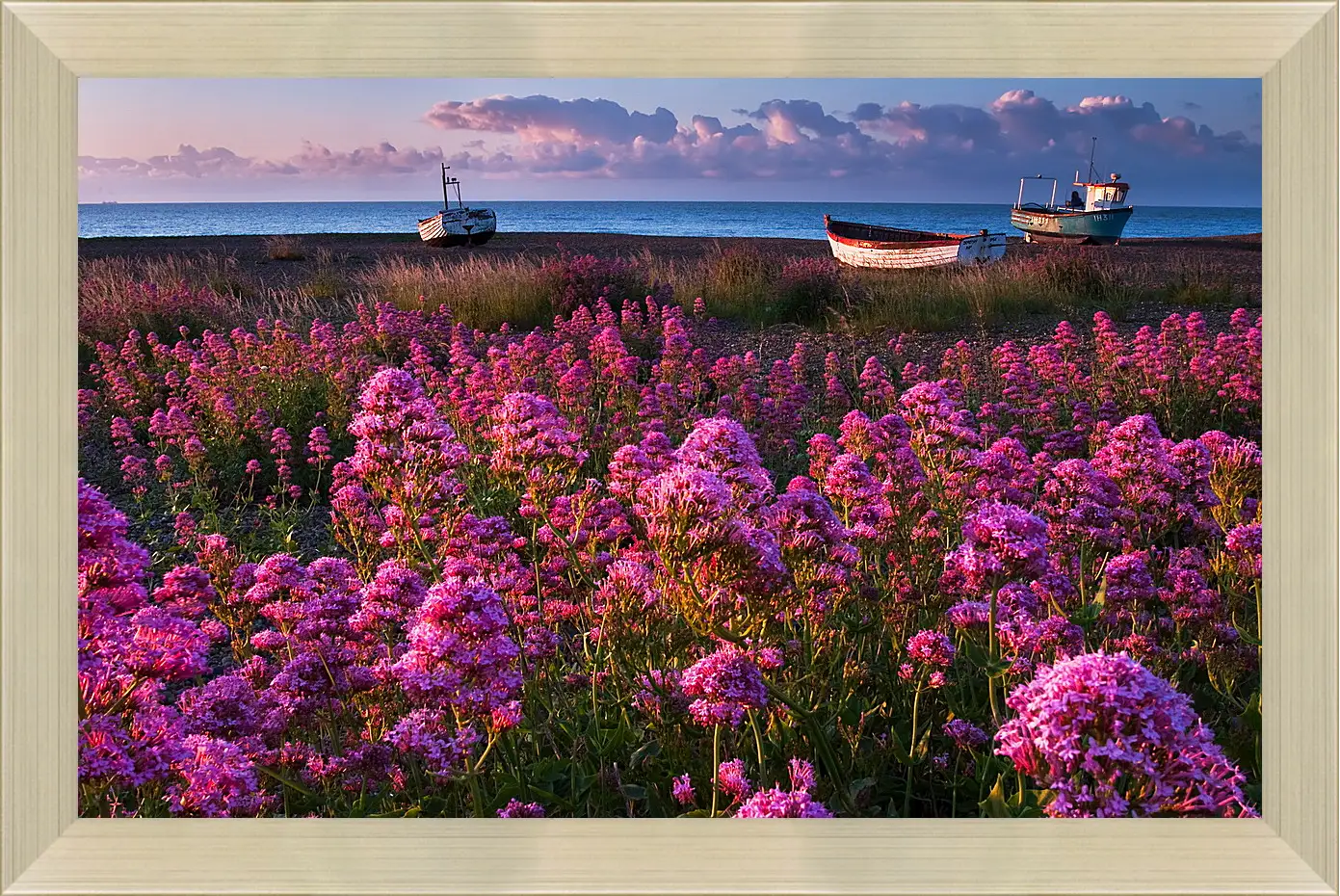 Картина в раме - Весна