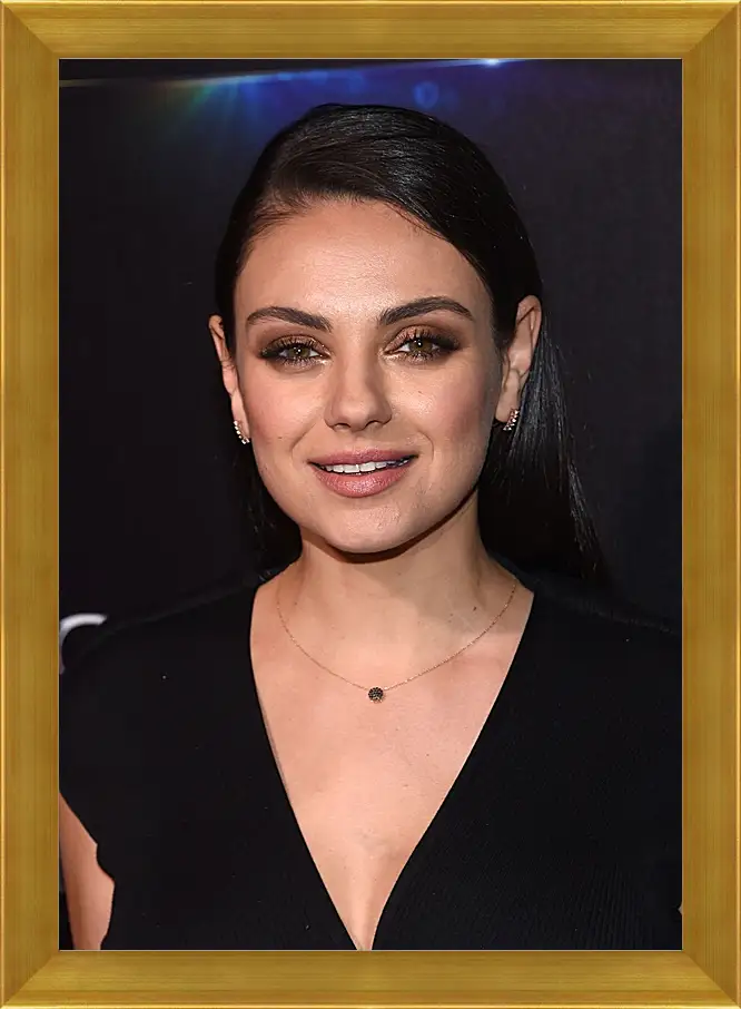 Картина в раме - Мила Кунис. Mila Kunis