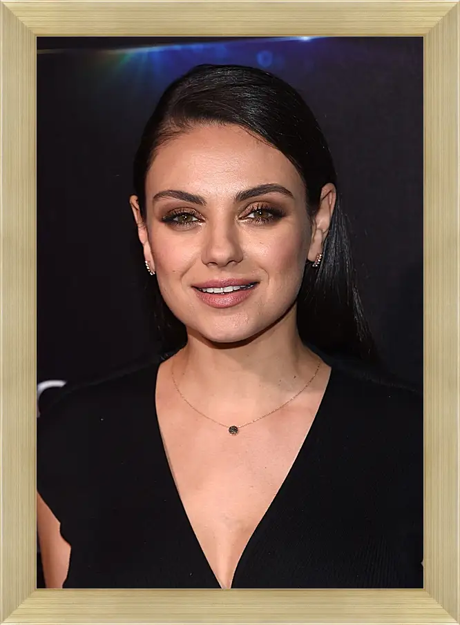 Картина в раме - Мила Кунис. Mila Kunis