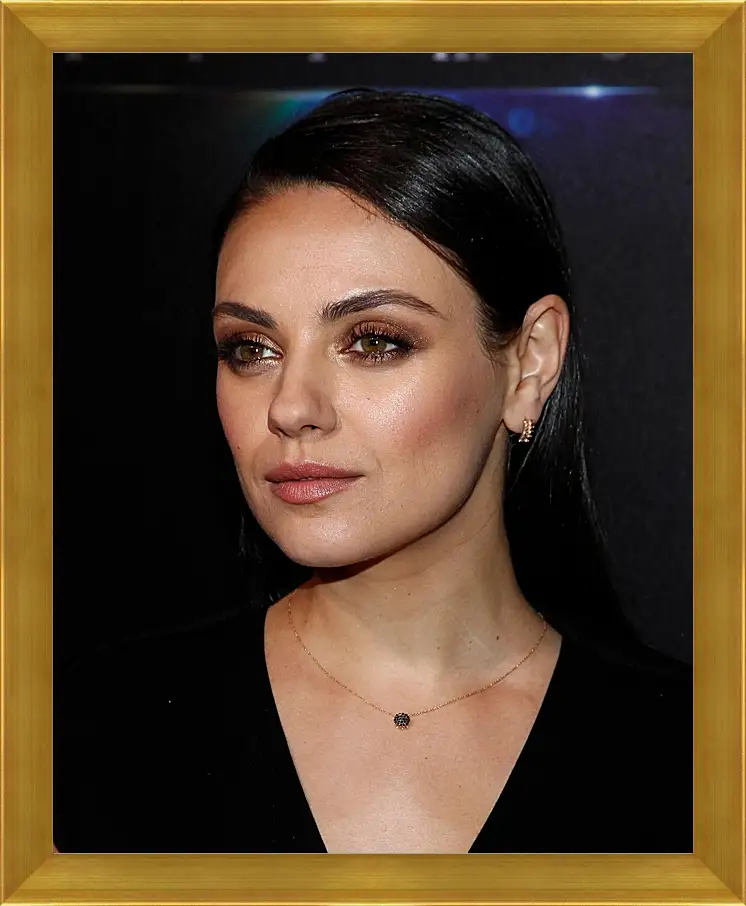 Картина в раме - Мила Кунис. Mila Kunis