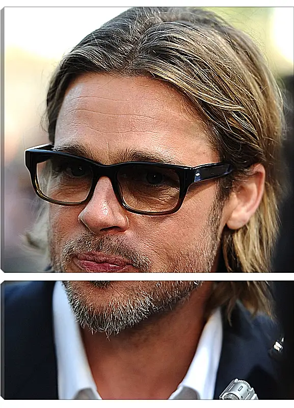 Модульная картина - Брэд Питт. Brad Pitt