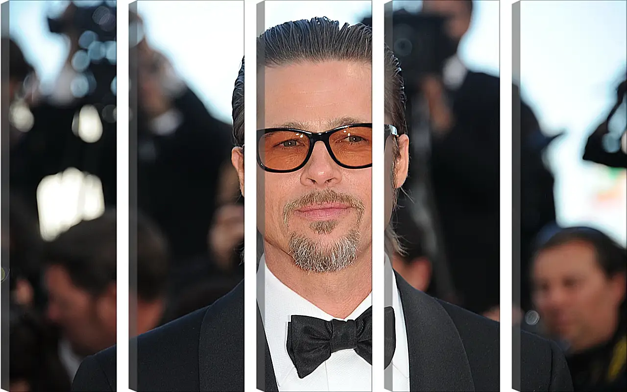 Модульная картина - Брэд Питт. Brad Pitt