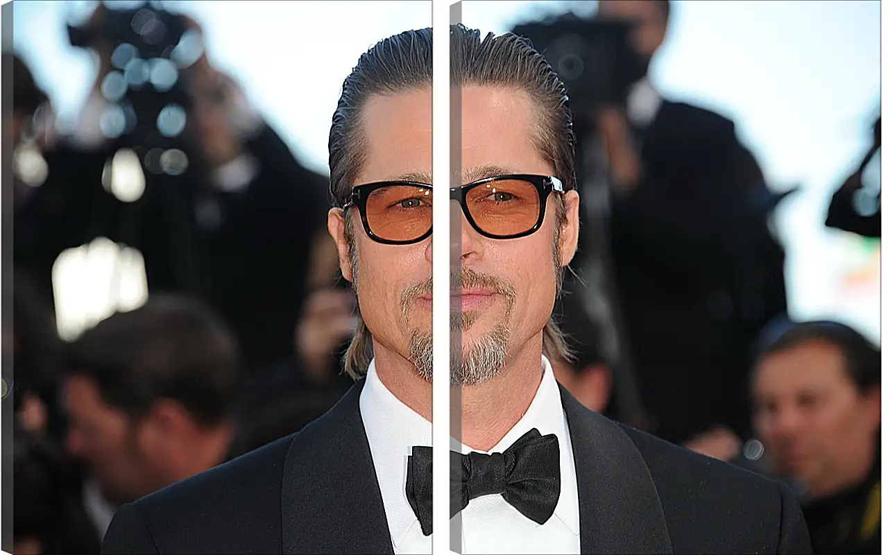 Модульная картина - Брэд Питт. Brad Pitt