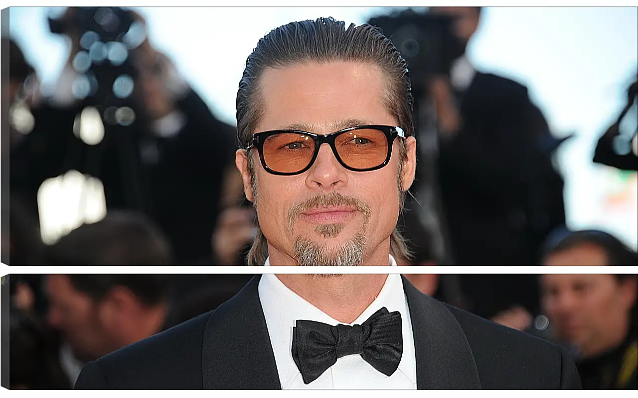 Модульная картина - Брэд Питт. Brad Pitt