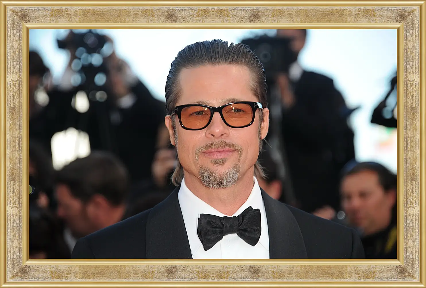 Картина в раме - Брэд Питт. Brad Pitt