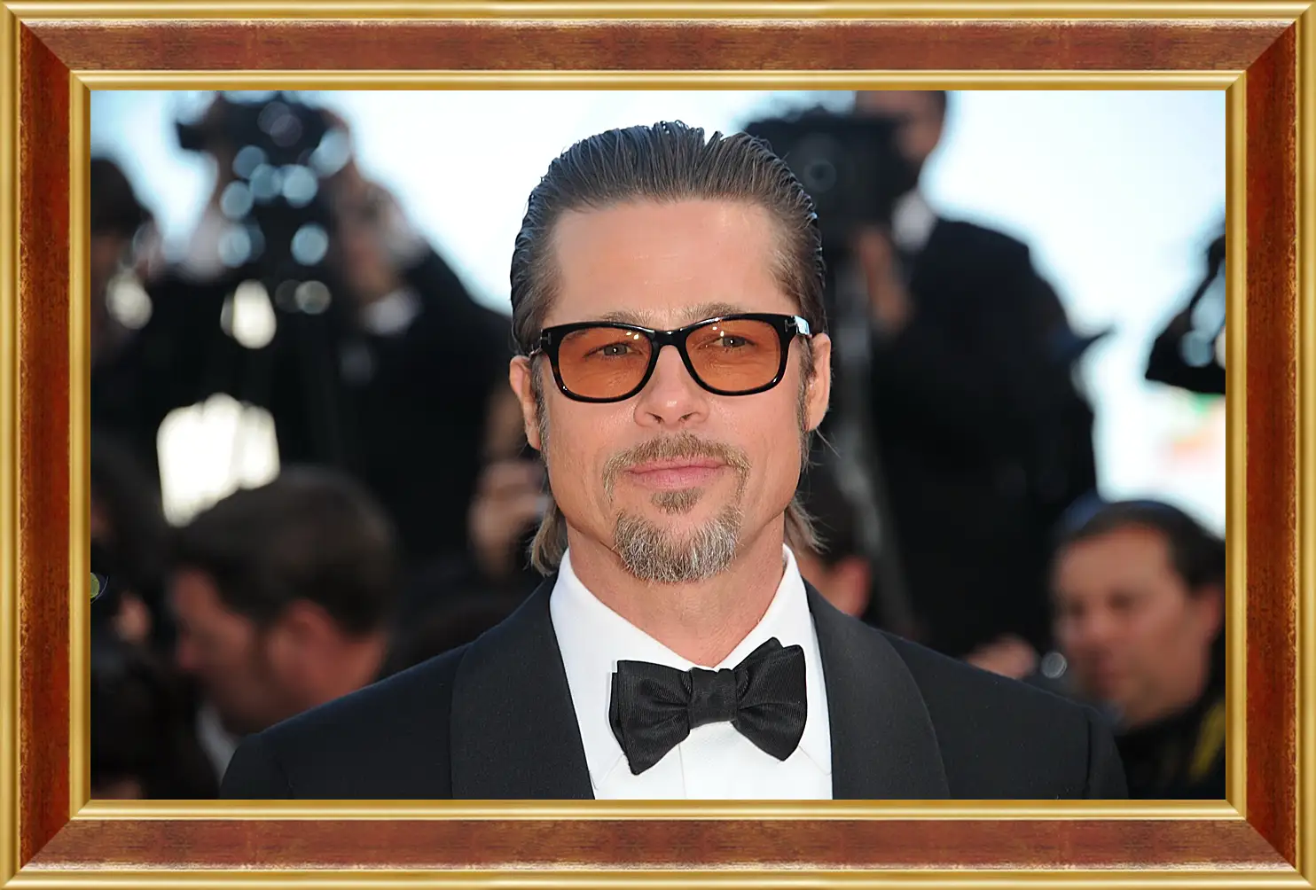 Картина в раме - Брэд Питт. Brad Pitt