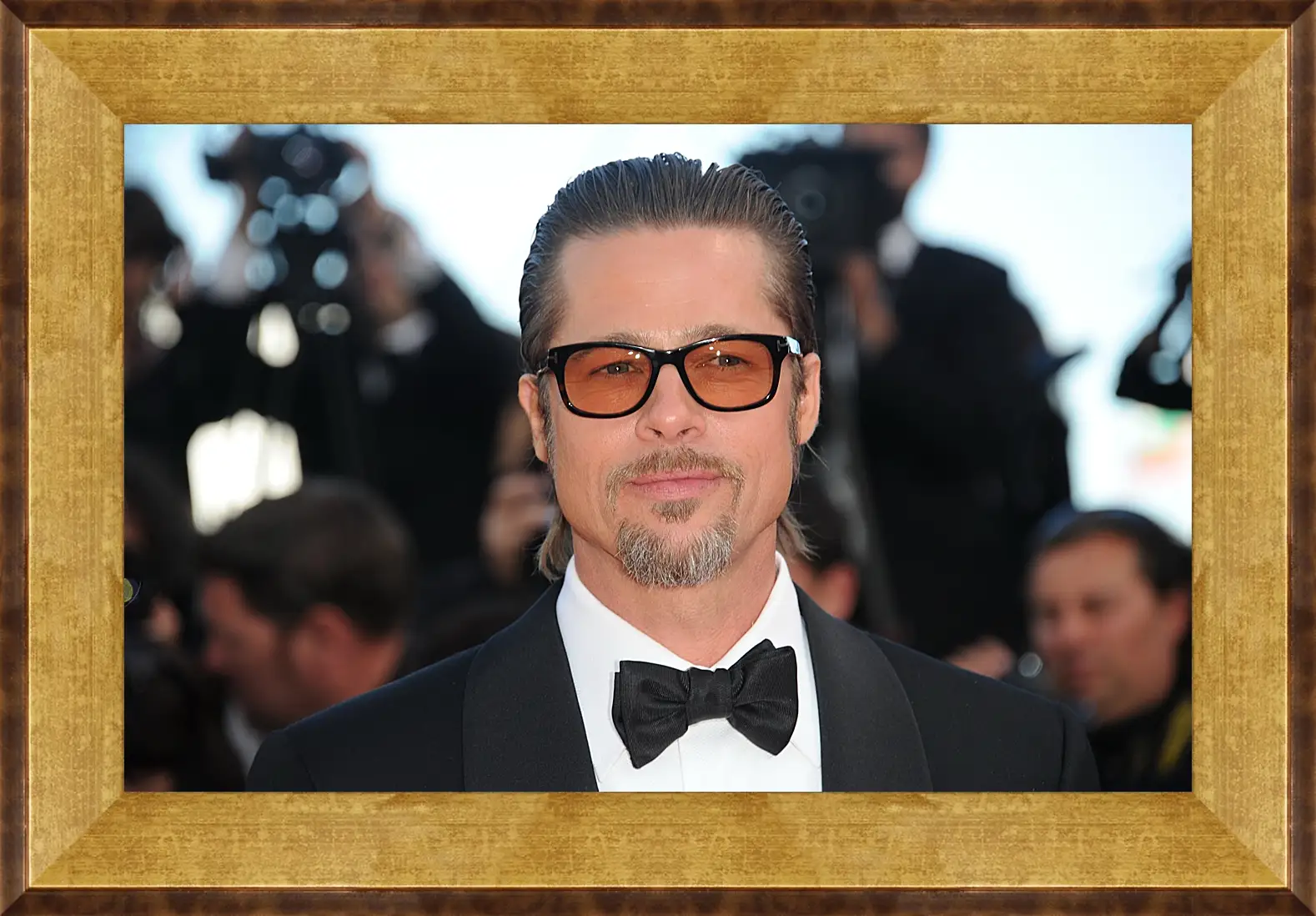 Картина в раме - Брэд Питт. Brad Pitt