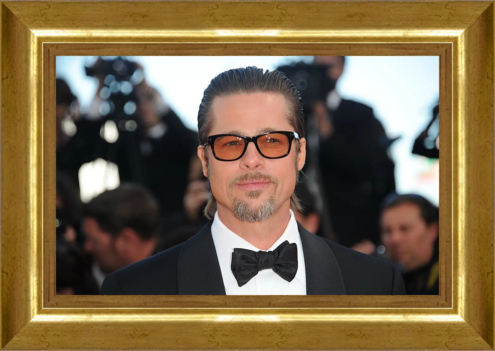 Картина в раме - Брэд Питт. Brad Pitt