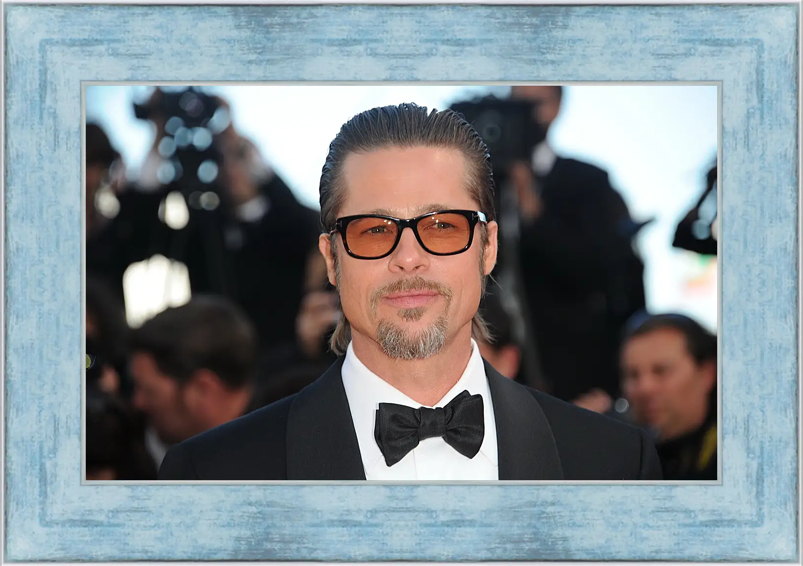 Картина в раме - Брэд Питт. Brad Pitt