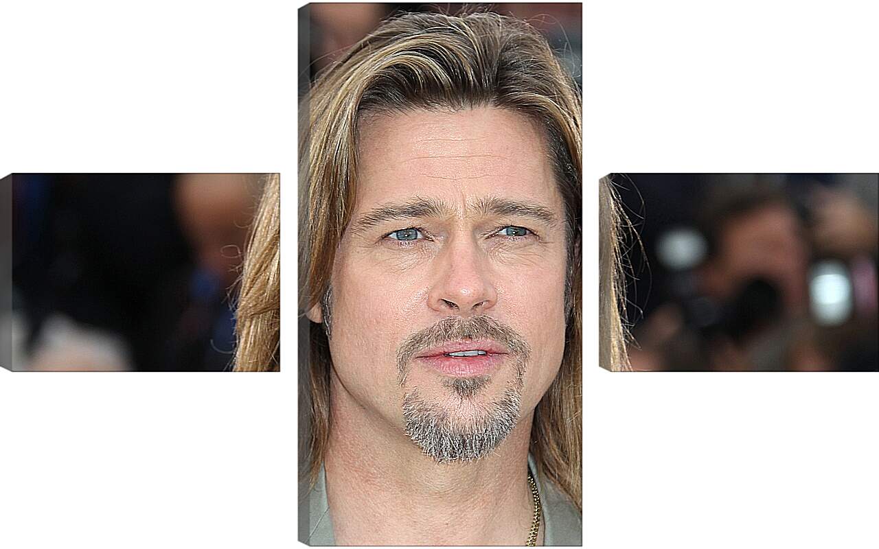 Модульная картина - Брэд Питт. Brad Pitt